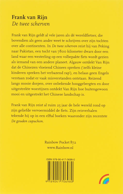 Achterkant van De twee scherven