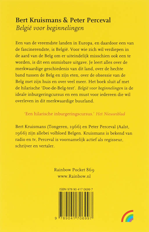 Achterkant van België voor beginnelingen