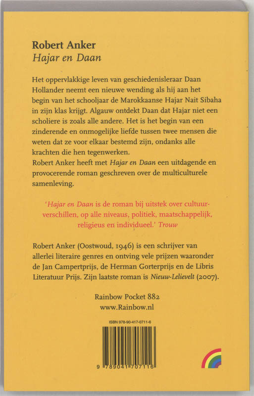 Achterkant van Hajar en Daan