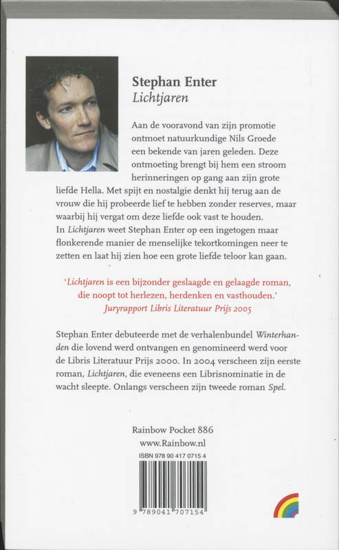 Achterkant van Lichtjaren