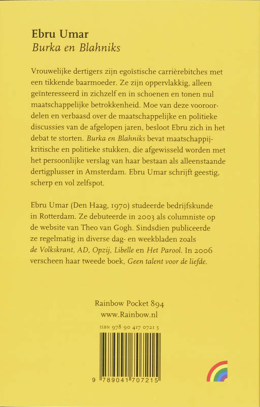 Achterkant van Burka & Blahniks