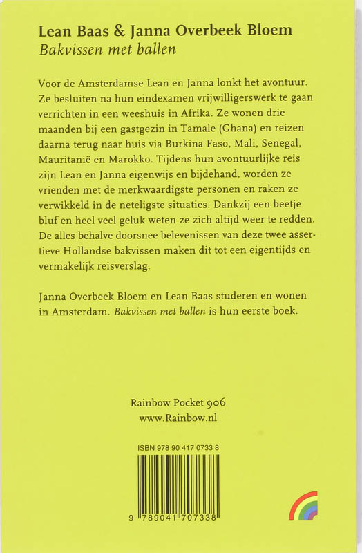 Achterkant van Bakvissen met ballen