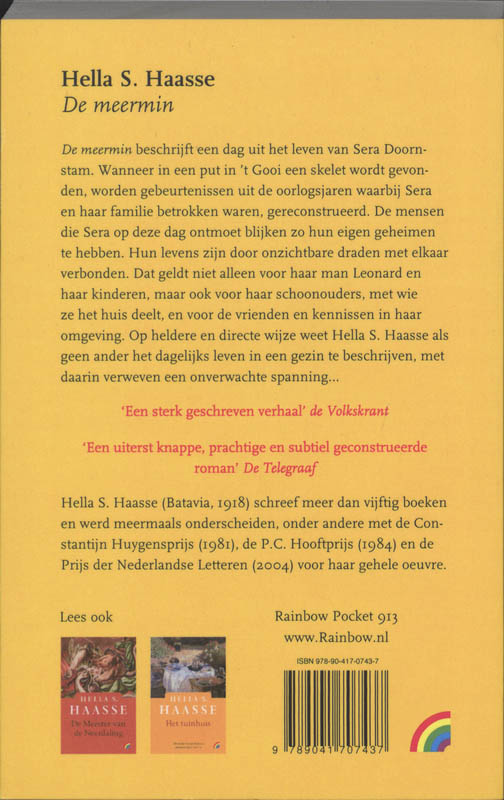 Achterkant van De meermin