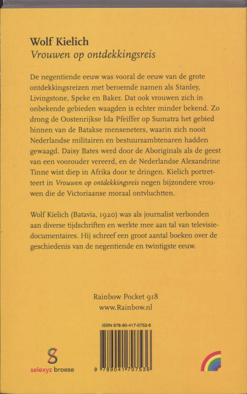 Achterkant van Vrouwen op ontdekkingsreis