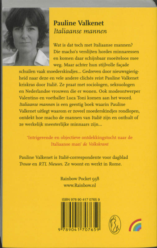 Achterkant van Italiaanse mannen