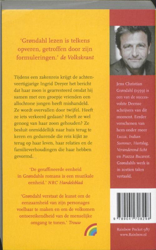 Achterkant van De tijd die nodig is