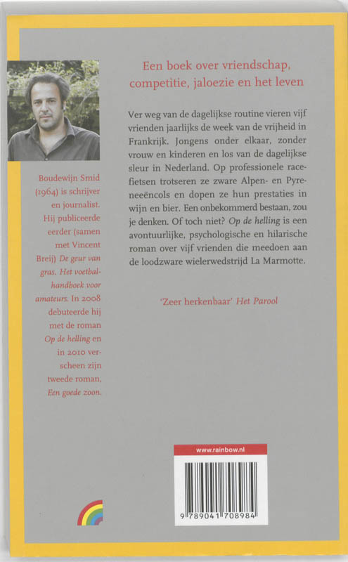 Achterkant van Op de helling