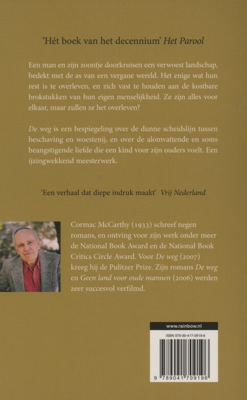 Achterkant van De weg