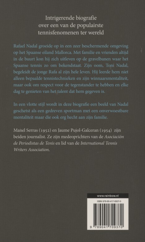 Achterkant van Nadal