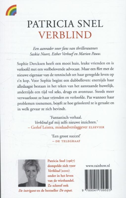 Achterkant van Verblind