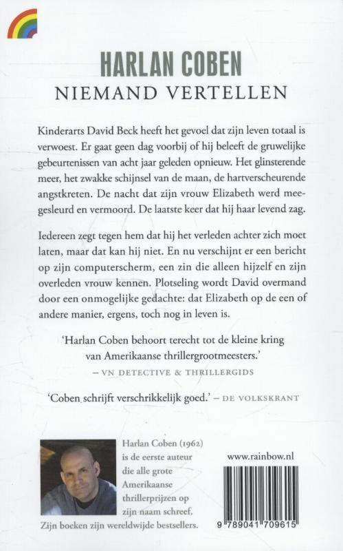Achterkant van Niemand vertellen