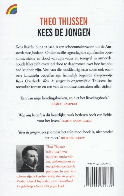 Achterkant van Kees de jongen