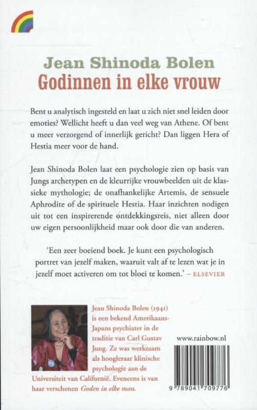 Achterkant van Godinnen in elke vrouw