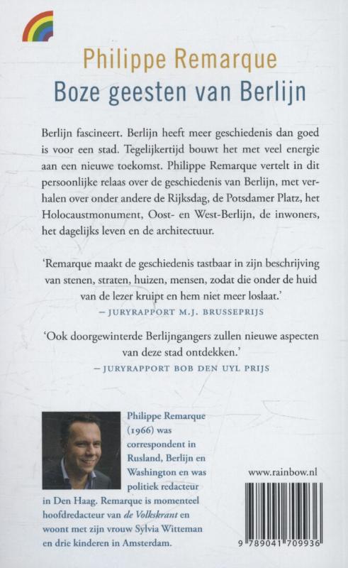 Achterkant van Boze geesten van Berlijn