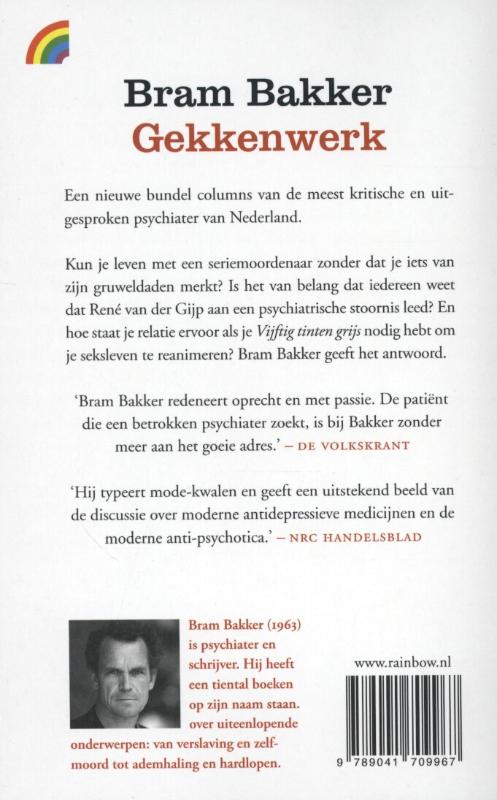 Achterkant van Gekkenwerk