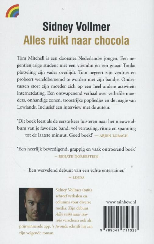 Achterkant van Alles ruikt naar chocola