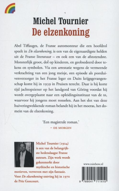 Achterkant van De elzenkoning