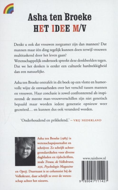 Achterkant van Het idee M/V