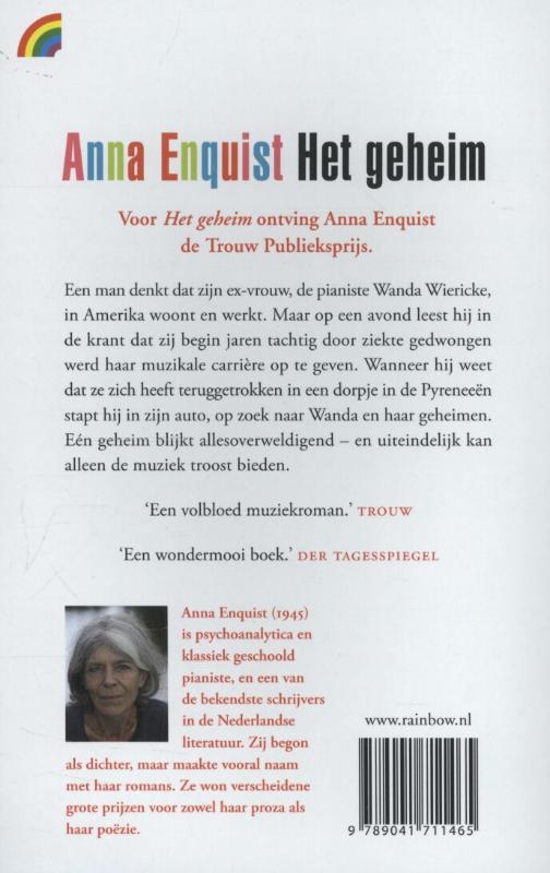 Achterkant van Het geheim