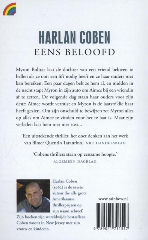 Achterkant van Eens beloofd