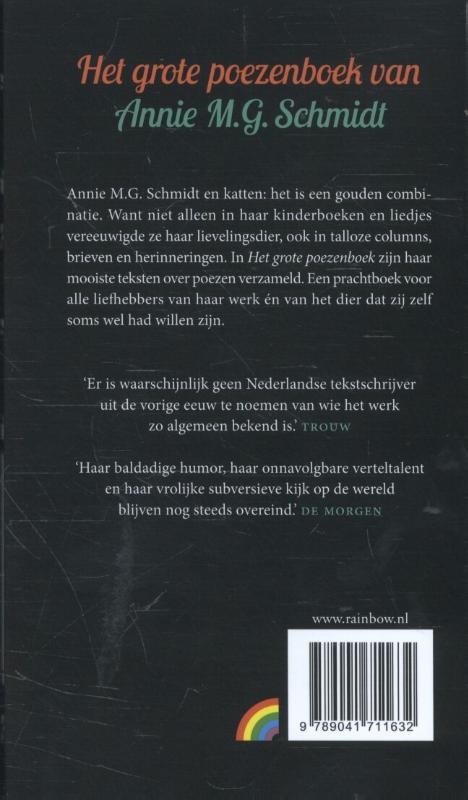 Achterkant van Het grote poezenboek