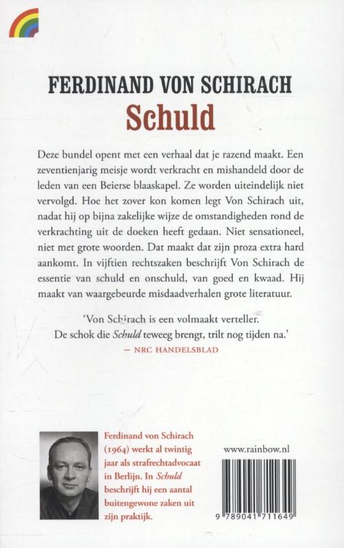 Achterkant van Schuld