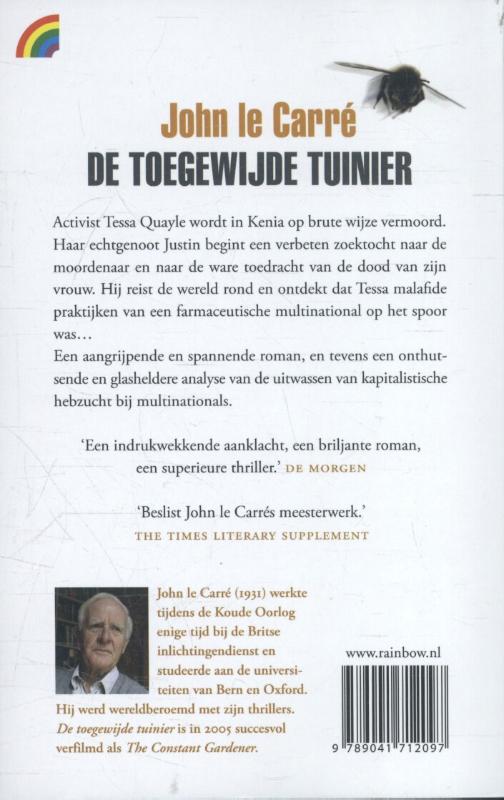 Achterkant van De toegewijde tuinier