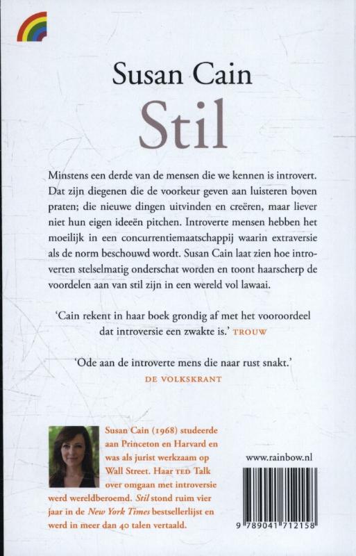 Achterkant van Stil