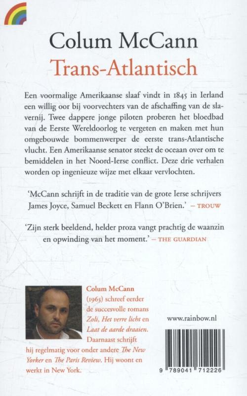 Achterkant van Trans-Atlantisch