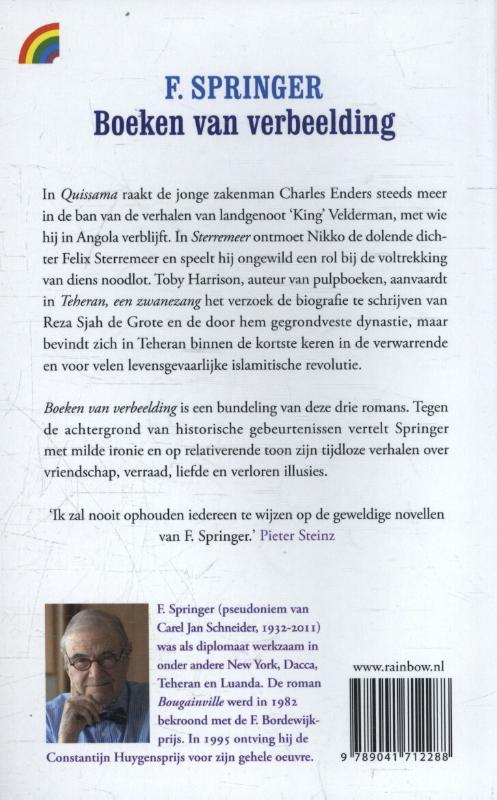 Achterkant van Boeken van verbeelding
