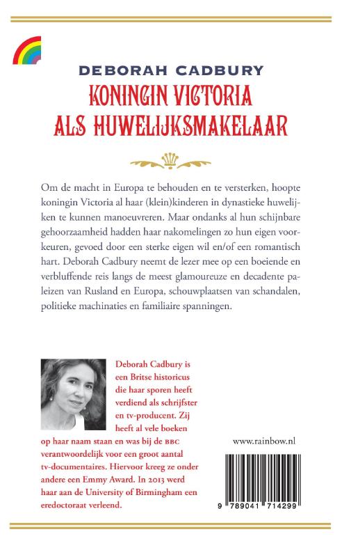 Achterkant van Koningin Victoria als huwelijksmakelaar
