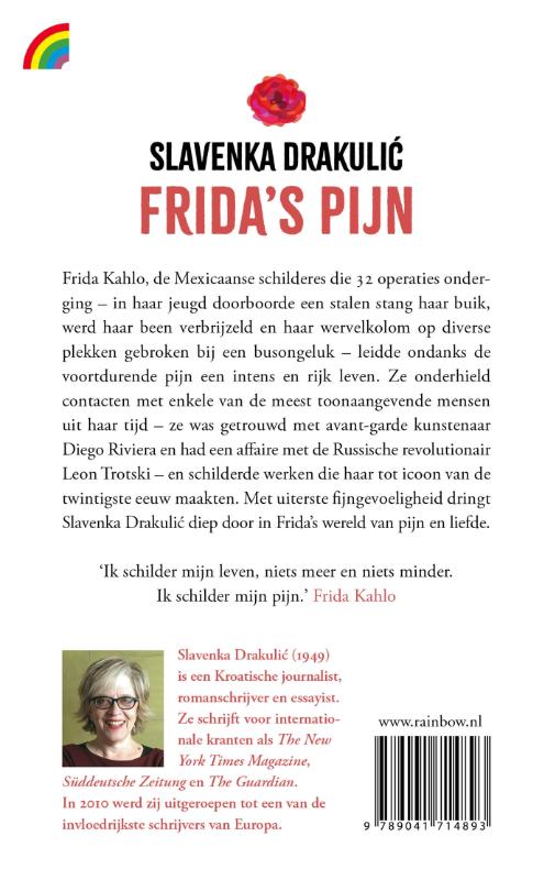 Achterkant van Frida's pijn