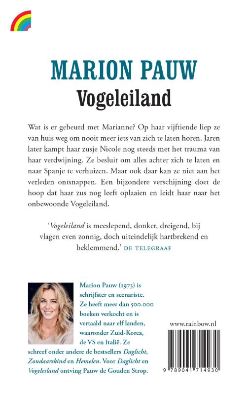 Achterkant van Vogeleiland