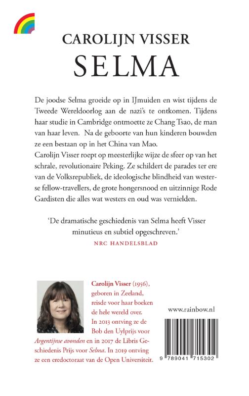 Achterkant van Selma