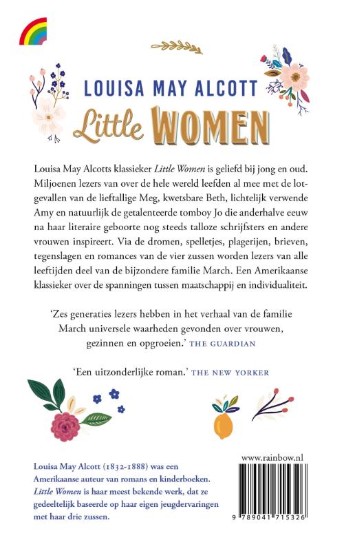 Achterkant van Little Women