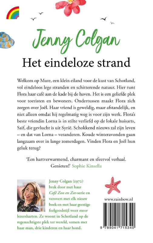 Achterkant van Het eindeloze strand