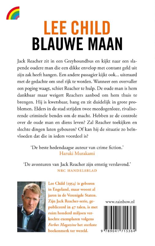 Achterkant van Blauwe maan