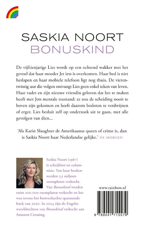 Achterkant van Bonuskind