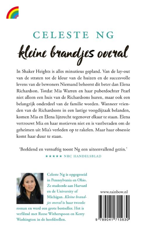 Achterkant van Kleine brandjes overal