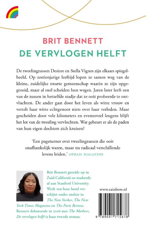 Achterkant van De vervlogen helft