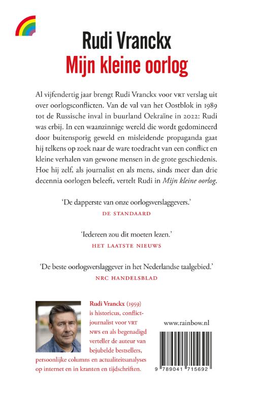 Achterkant van Mijn kleine oorlog
