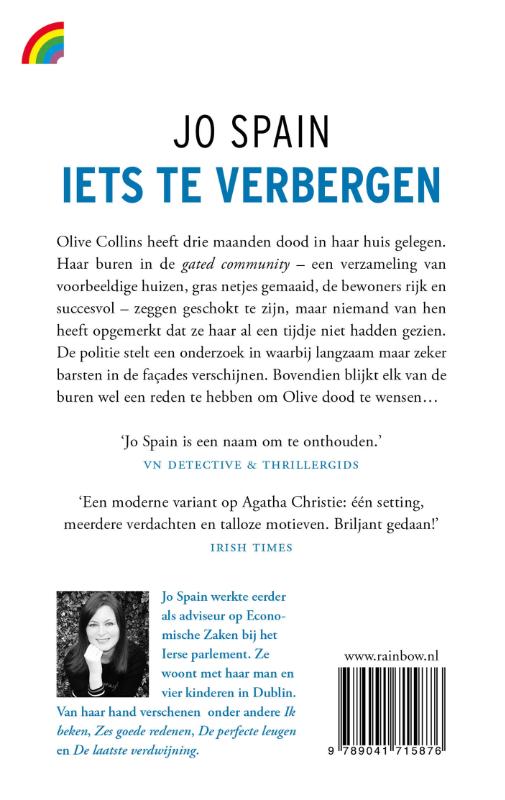 Achterkant van Iets te verbergen