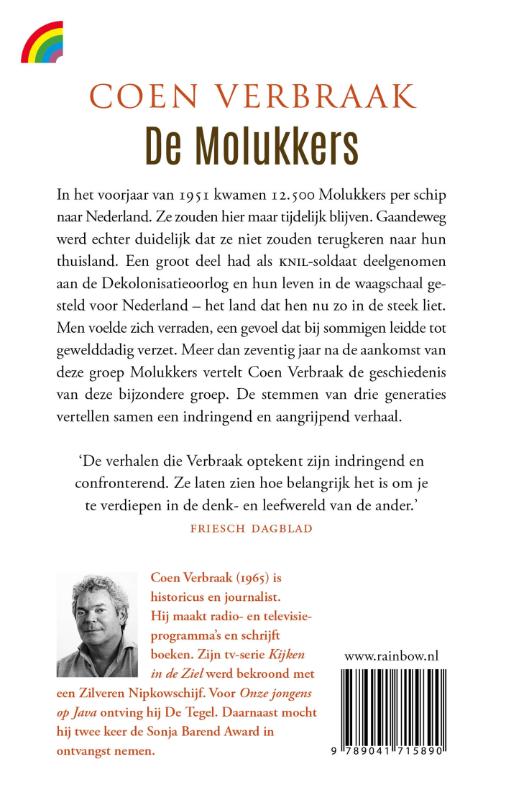 Achterkant van De Molukkers