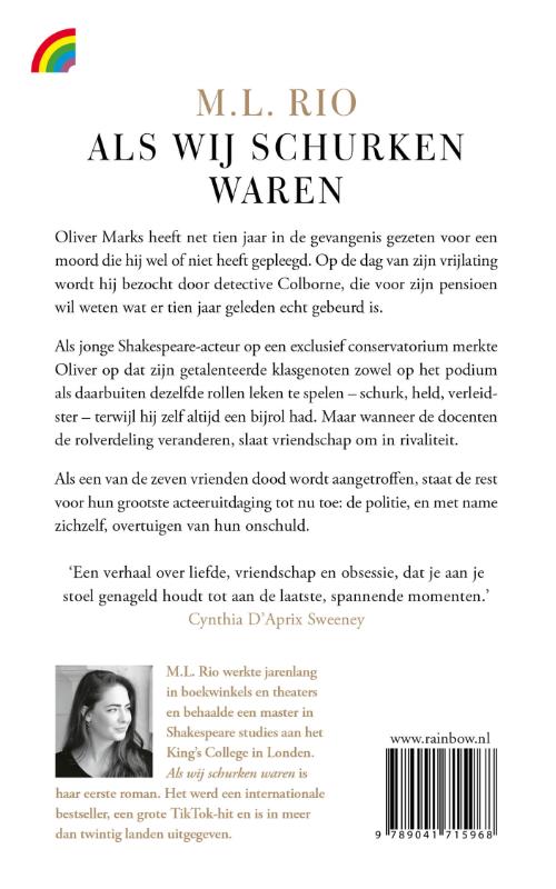 Achterkant van Als wij schurken waren