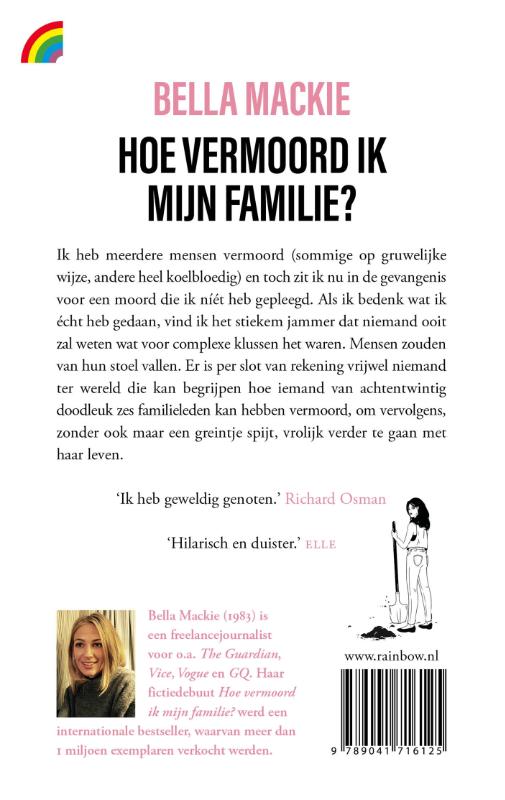 Achterkant van Hoe vermoord ik mijn familie?