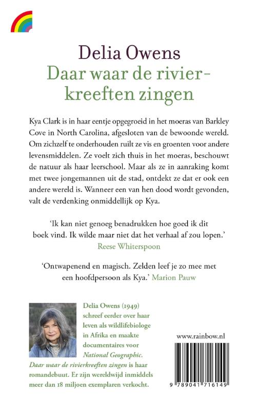 Achterkant van Daar waar de rivierkreeften zingen