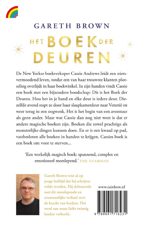 Achterkant van Het boek der deuren