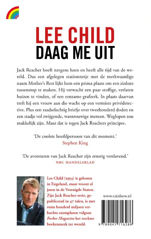 Achterkant van Daag me uit