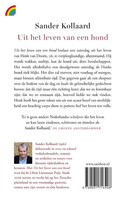Achterkant van Uit het leven van een hond