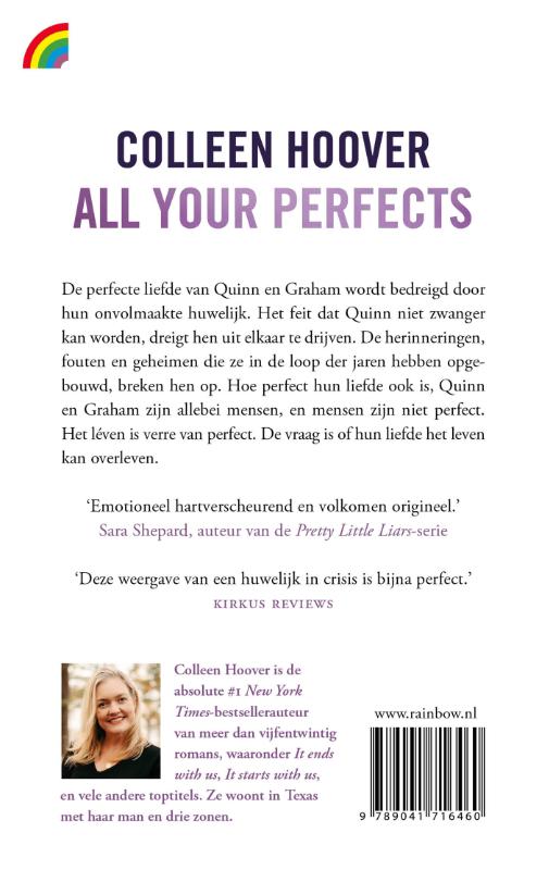 Achterkant van All your perfects